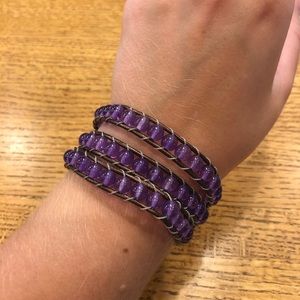 Handmade wrap bracelet